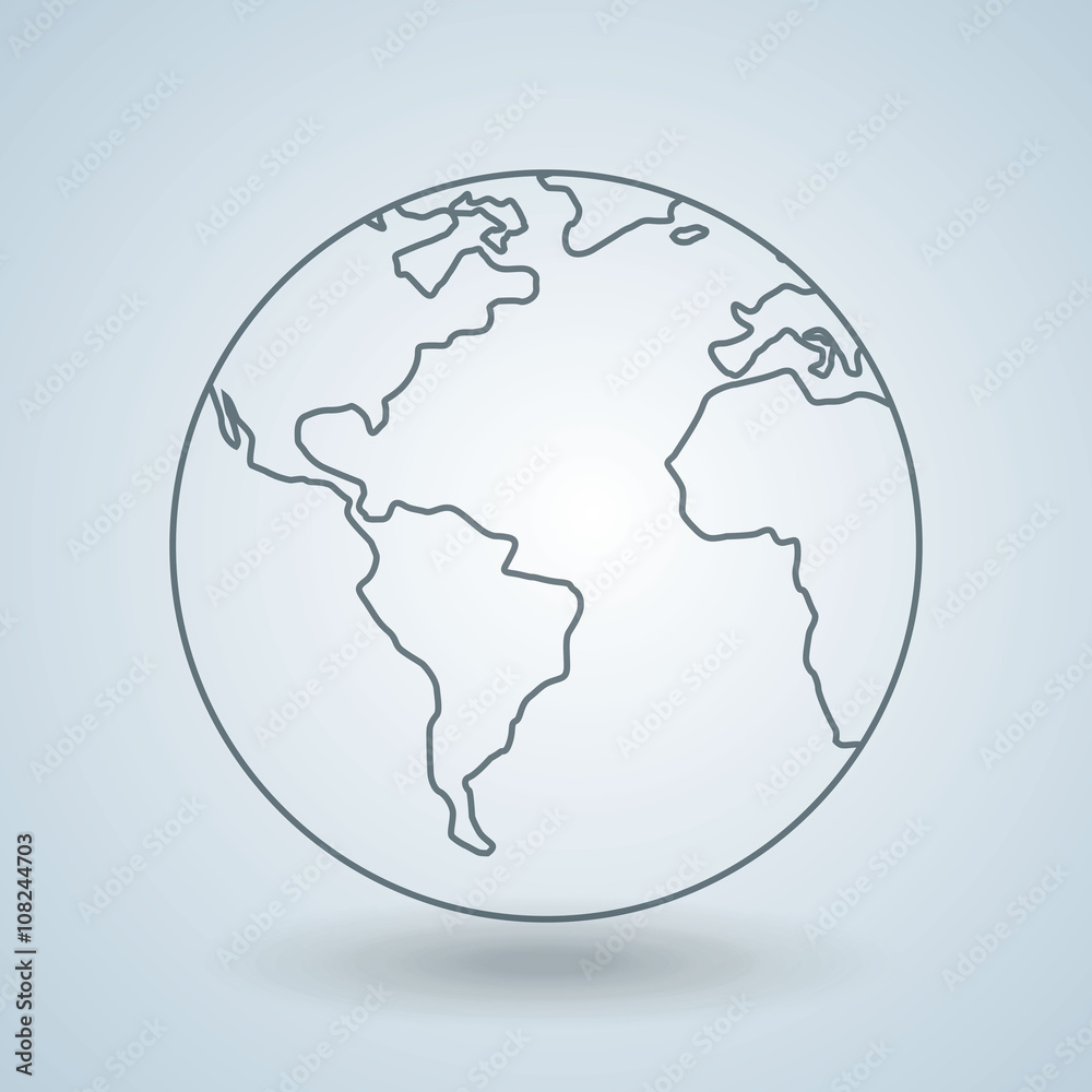 world planet design 