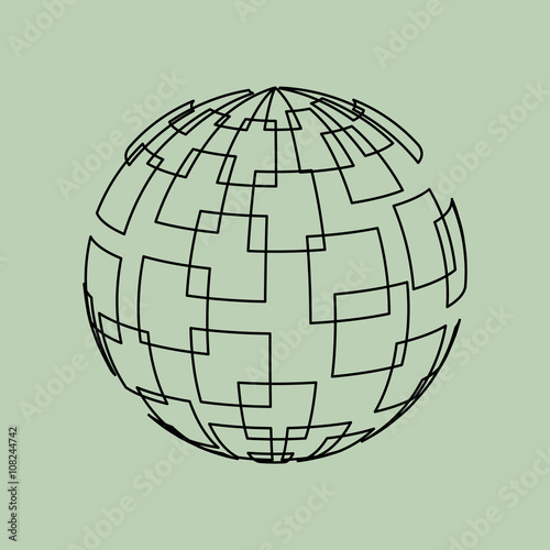 sphere icon design 