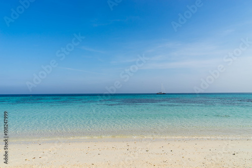 seascape of view for background