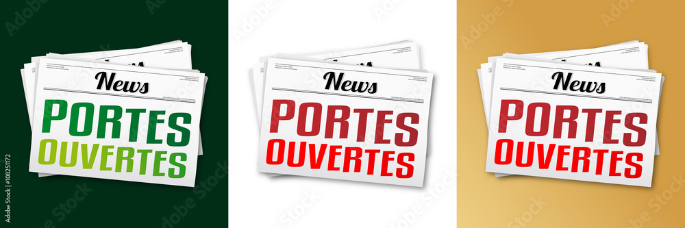 Fototapeta premium Portes ouvertes