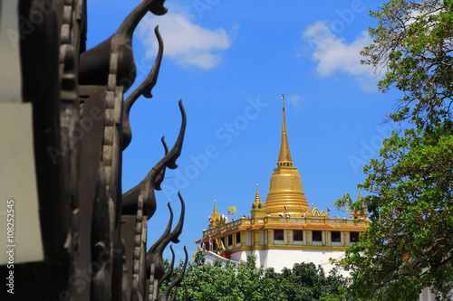 golden temple in Thailand