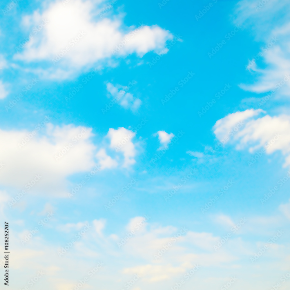 blue sky and white cumulus clouds blue sky and white cumulus clouds