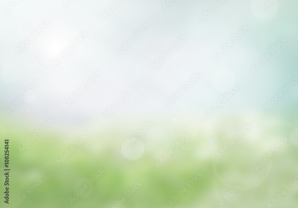 Obraz premium Blurred nature