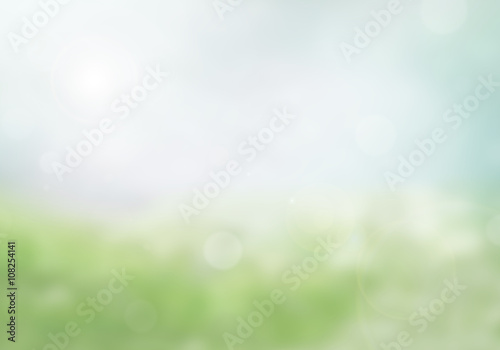 Blurred nature