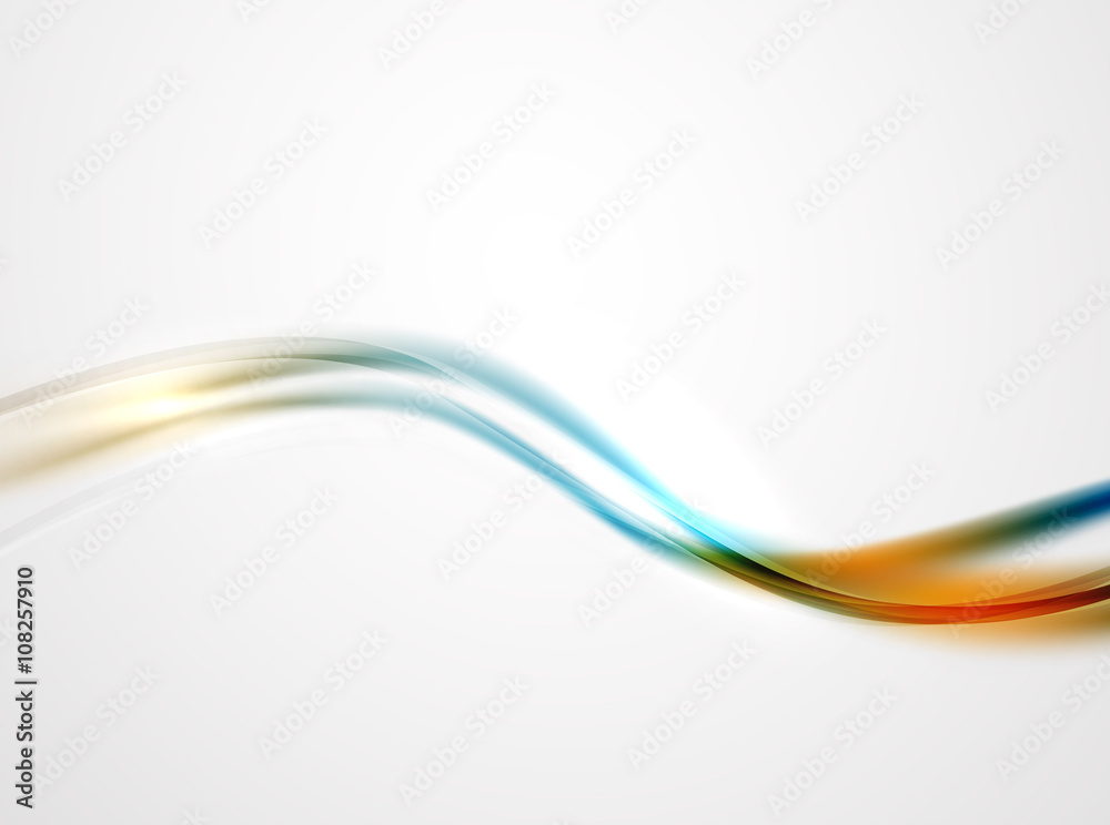 Modern curve stripes template Modern curve stripes template