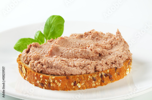 bread with pate