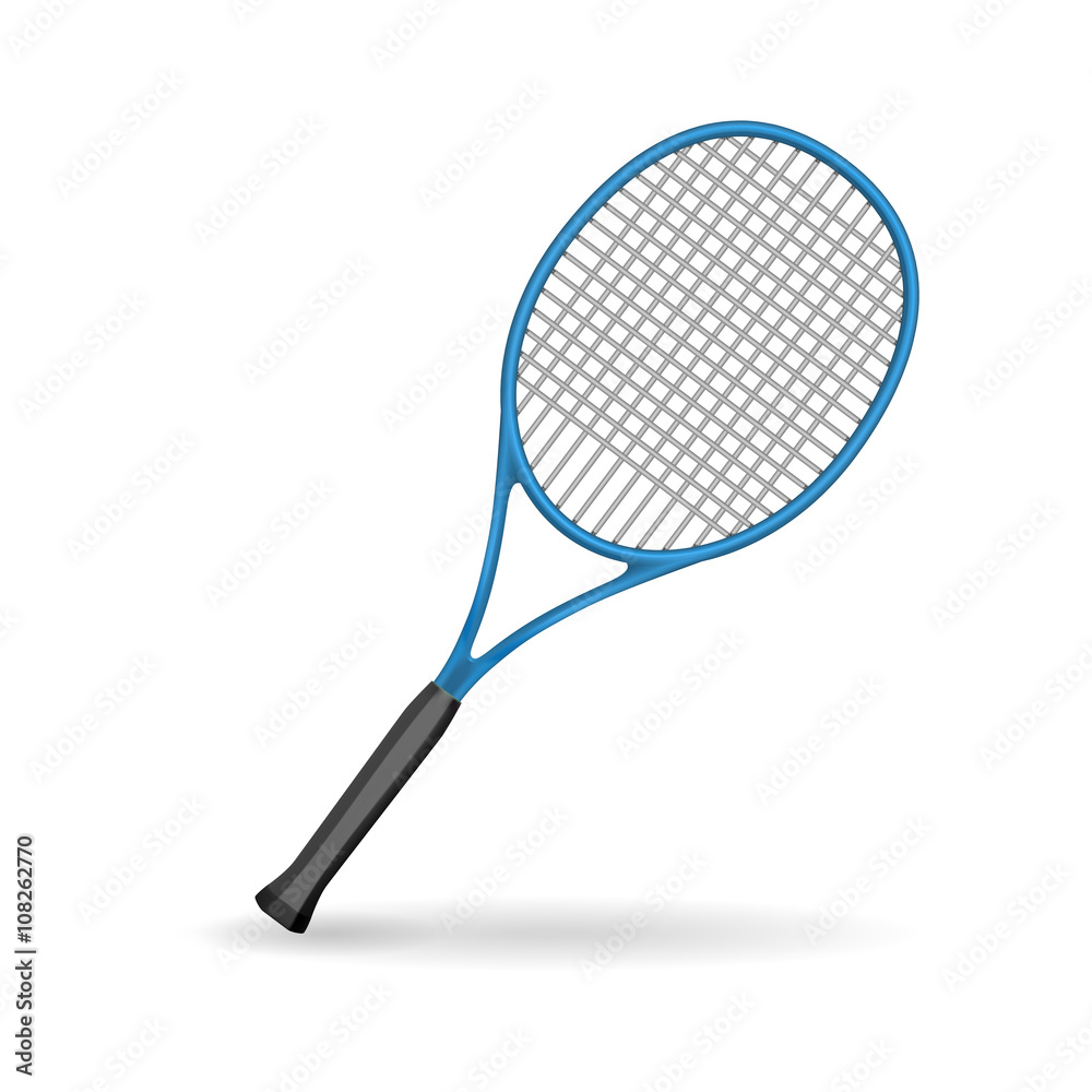 Racket tennis, sport racket. Tennis racket isolated on white background. Racket tennis, sport racket. Tennis racket isolated on white background.