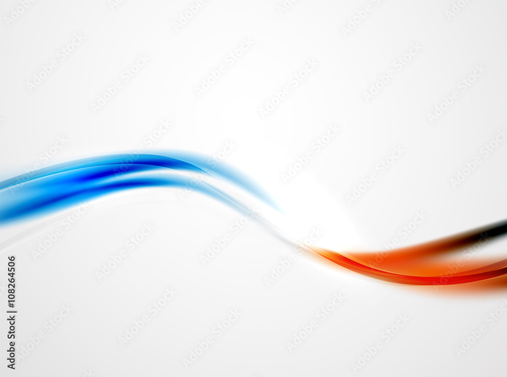 Modern curve stripes template Modern curve stripes template