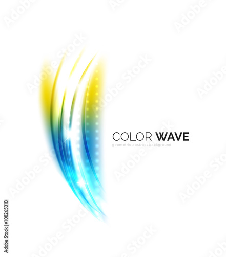 Elegant light smooth wave © antishock