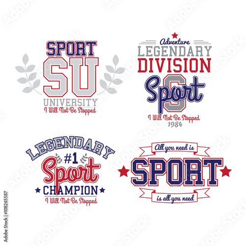 Sport Badge Set