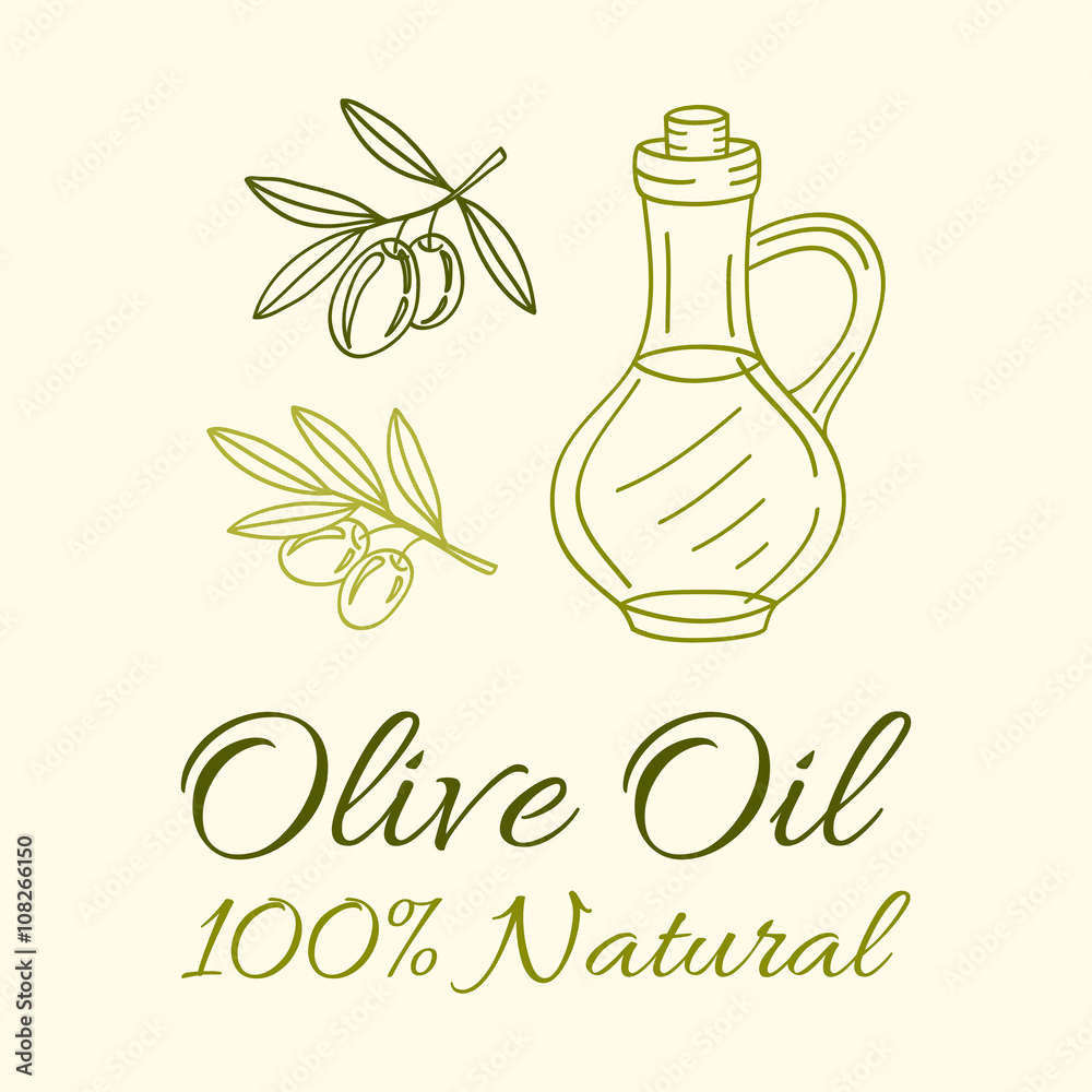 Olive Oil Label Olive Oil Label