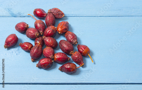 Dried fruit of hawthorn
