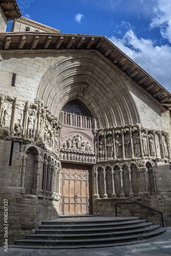 San Bartolome church in Logroño, Spain. photo