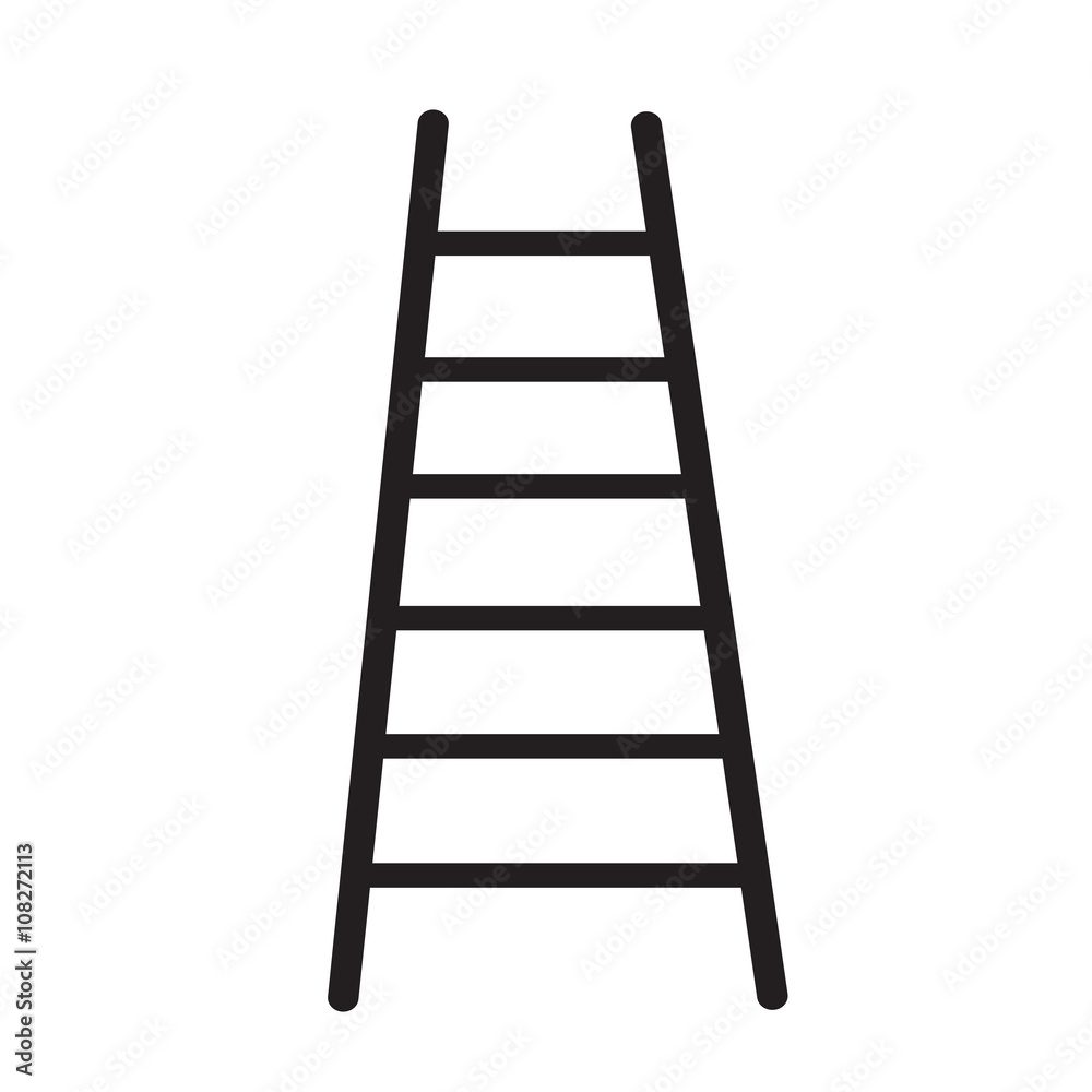 ladder icon Illustration design