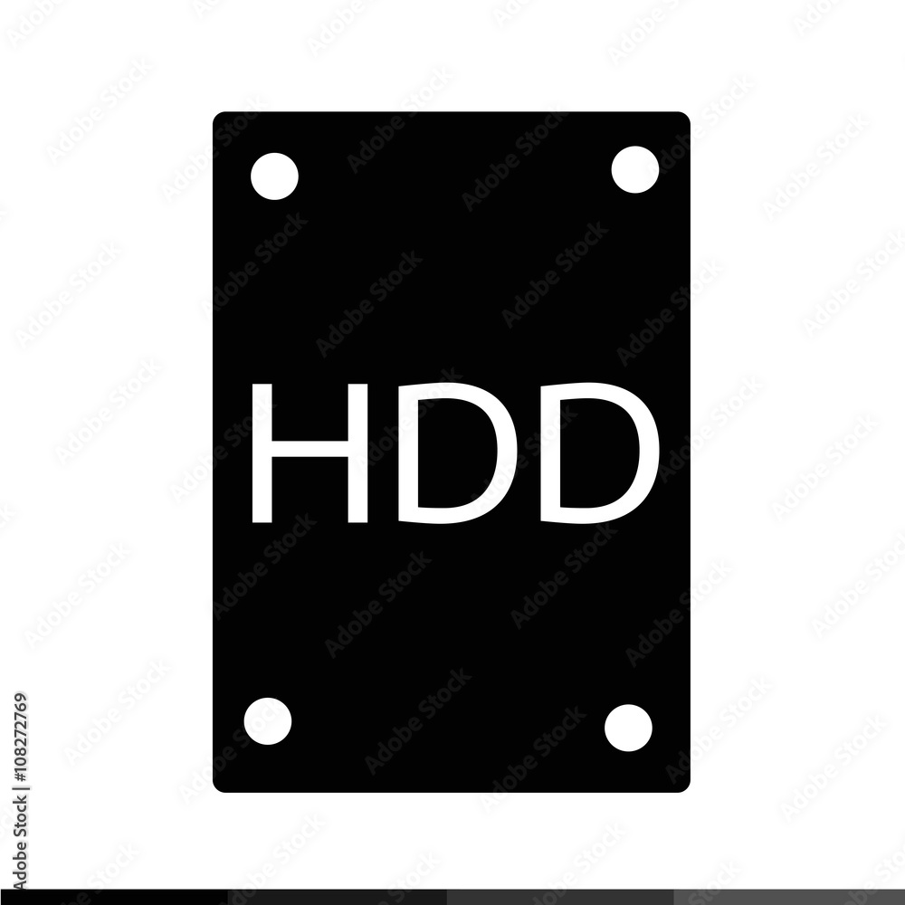Hard Disk Icon Illustration design Hard Disk Icon Illustration design