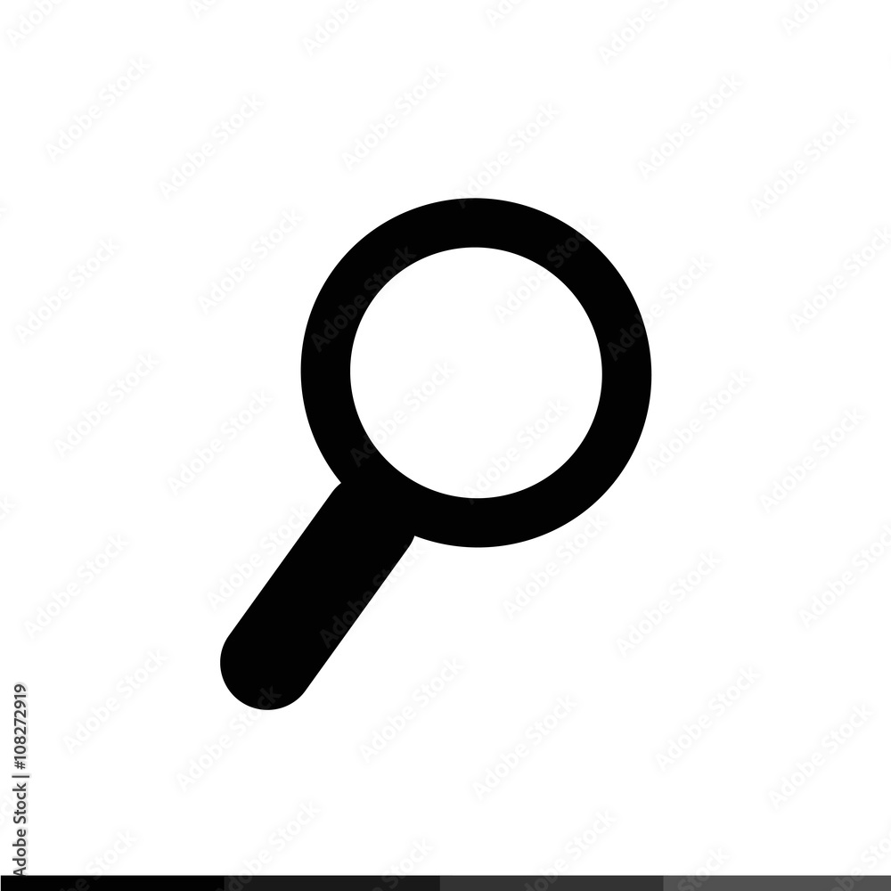 Magnifying Glass Icon Illustration design Magnifying Glass Icon Illustration design