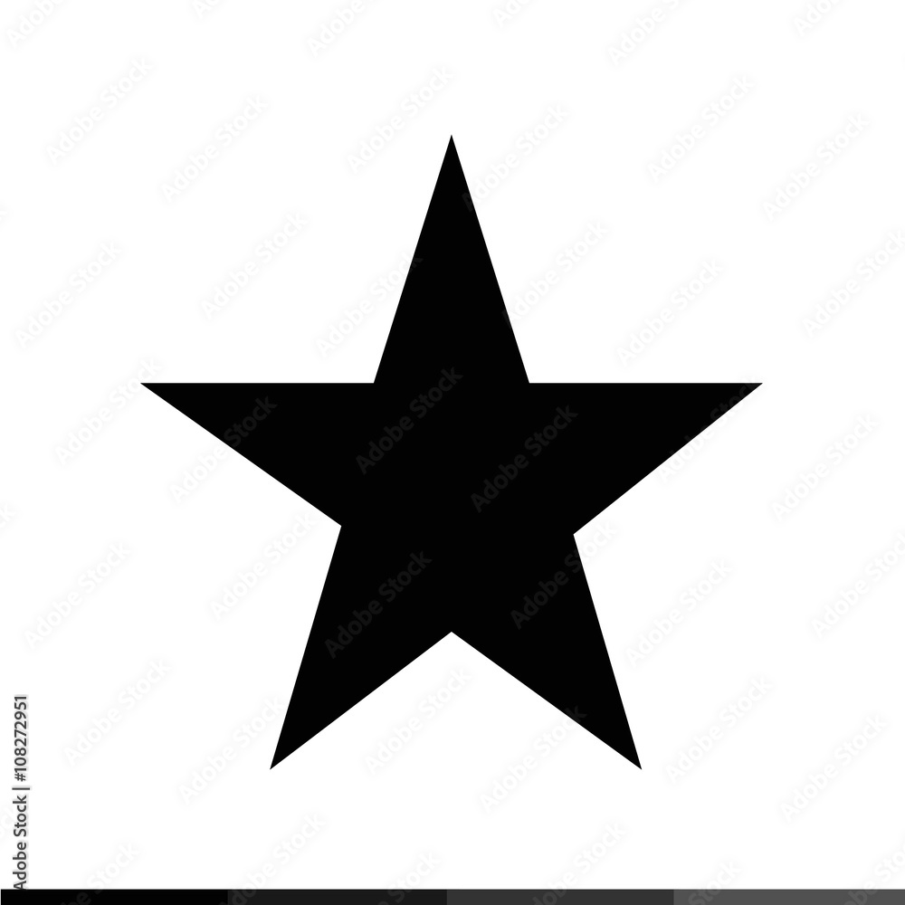 Star Icon Illustration design