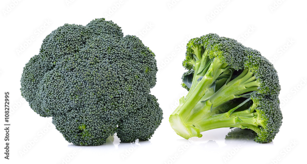 Broccoli on white background Broccoli on white background