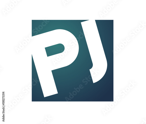 Free Download PJ Initial Logo for your startup venture - GFXLoad