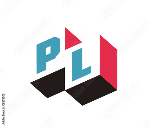 PL Initial Logo for your startup venture