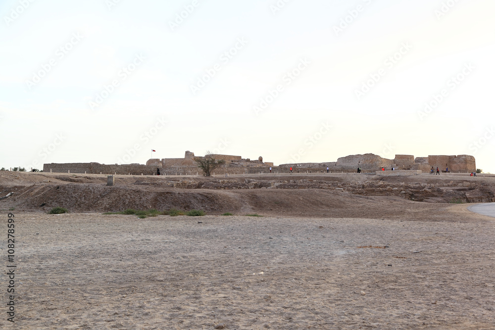 Archeological ruins of Bahrain Fortress, Manama - Bahrain