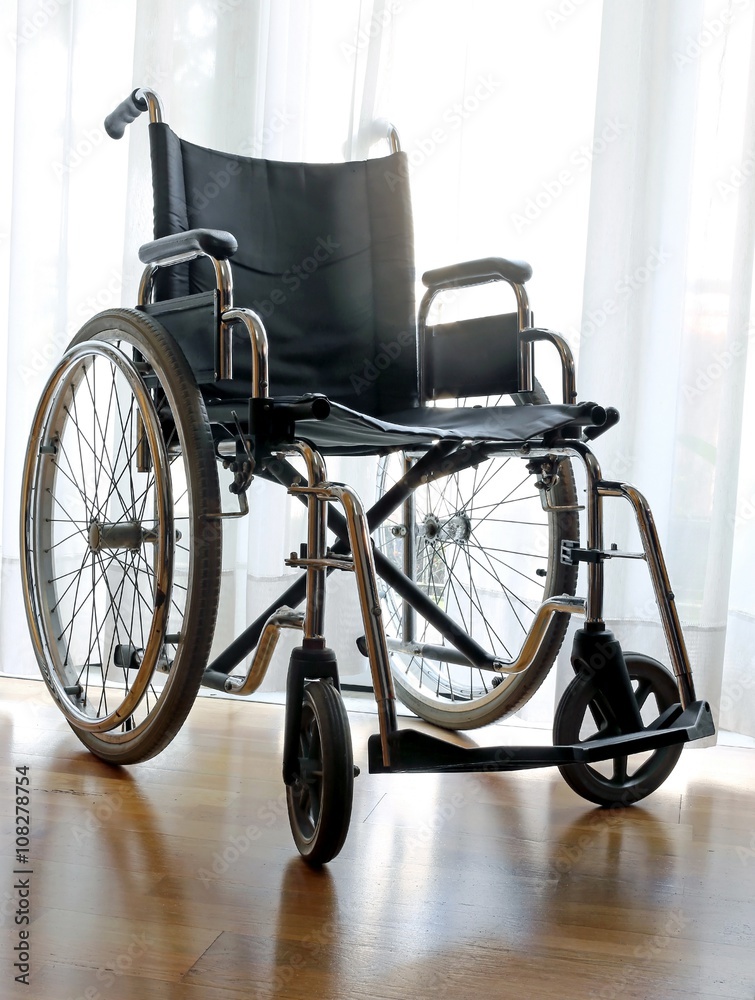 modern lightweight wheelchair to help disabled people