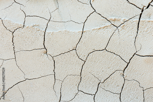 cracked concrete brick wall background