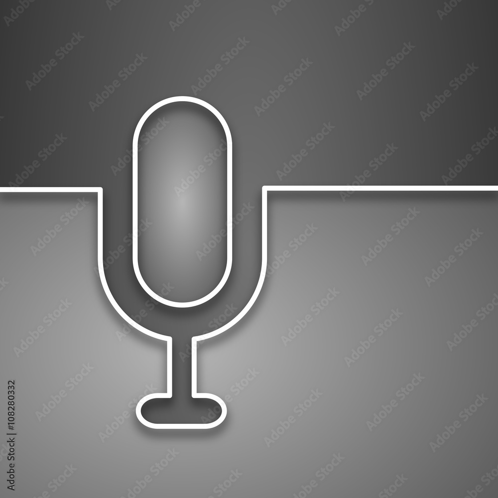 background of modern microphone background of modern microphone