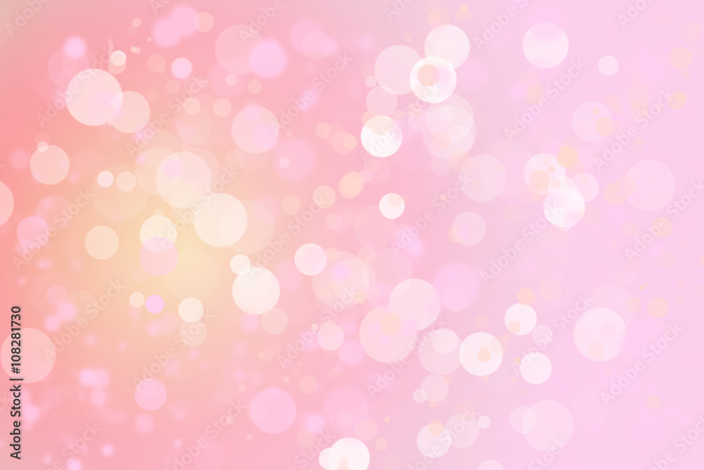 Pastel colored bokeh background. For display of your products.