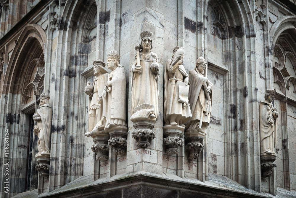 King Statues of the Cologne City Hall