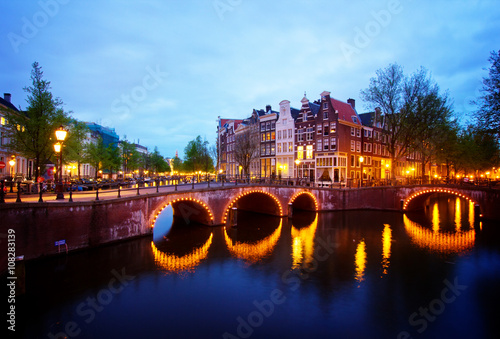 Photography canals of Amsterdam,  Netherlands