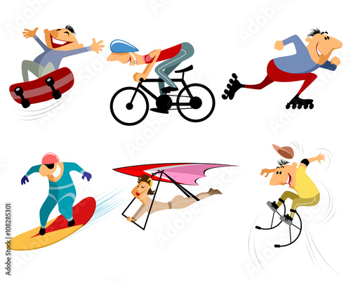 Six sportsmans set