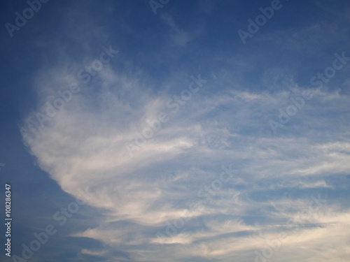 Clouds in the blue sky, Thailand
