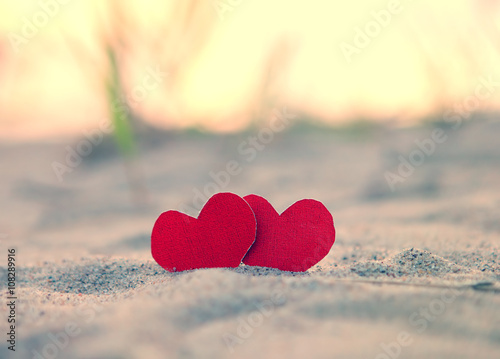 Hearts on the Seashore