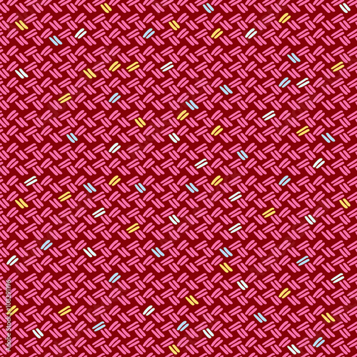 Decorative rustichand drawn pattern, seamless abstract background
