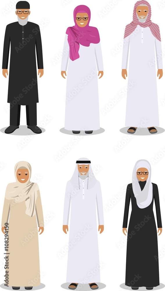 arabic people clothes