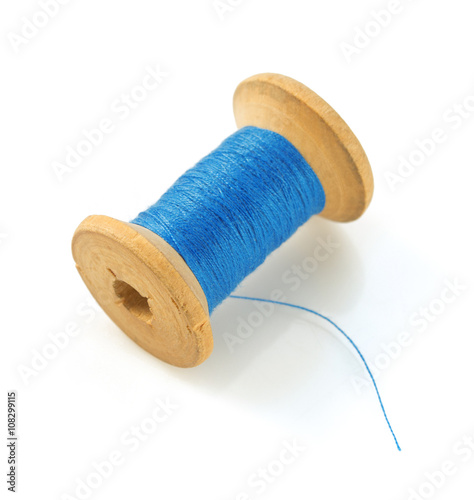 spool of thread isolated on white