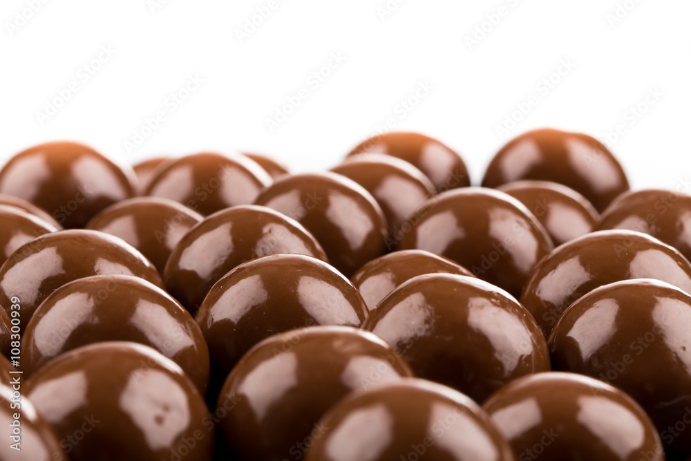 Multiple chocolate ball candies Multiple chocolate ball candies