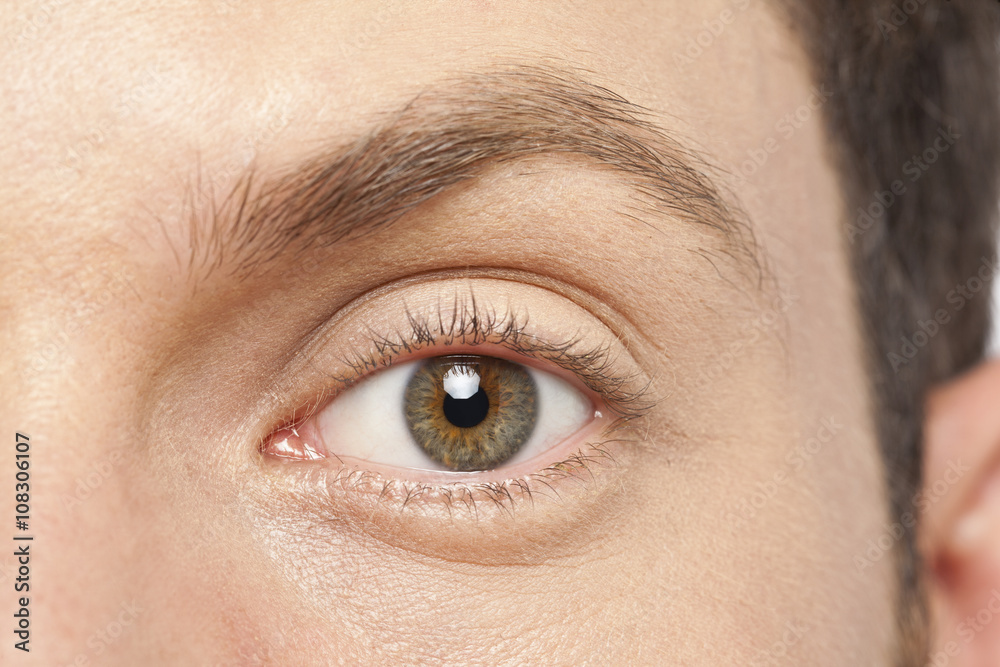 Fototapeta premium man's left eye