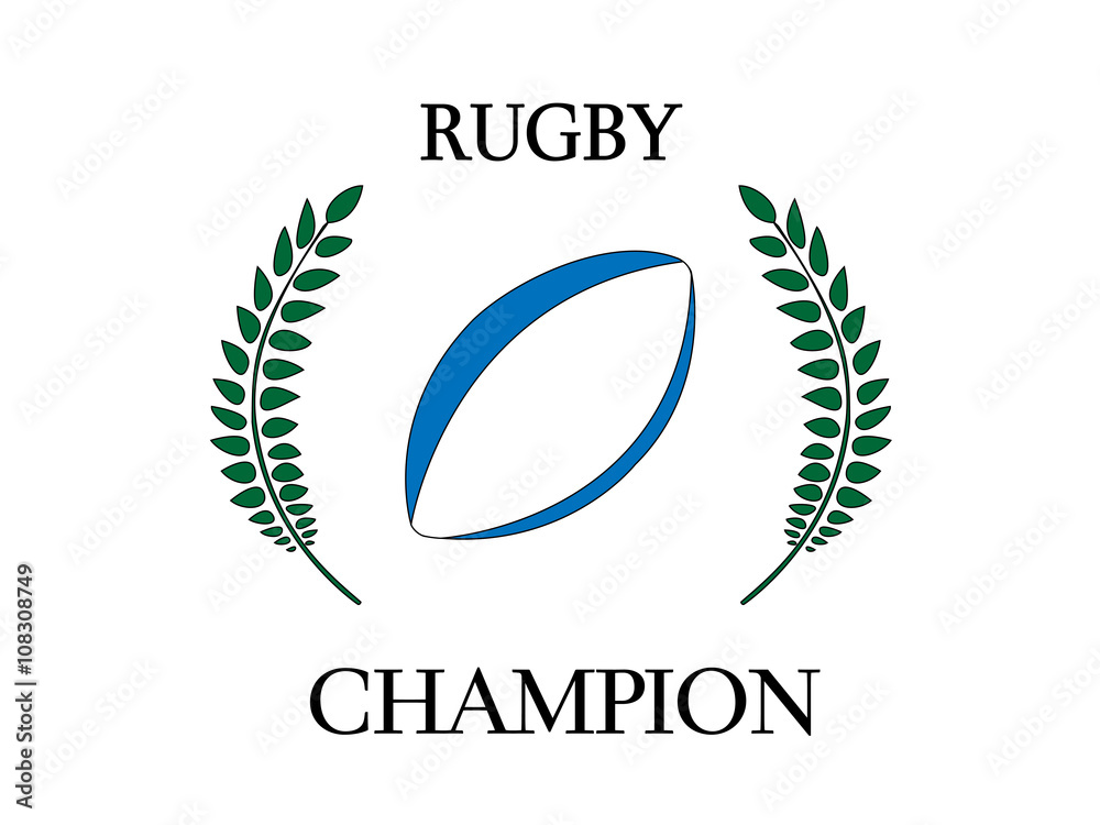 Obraz premium Rugby Champion 2