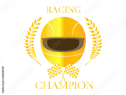 Racing Champion Badge 2