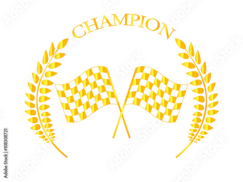 Racing Champion Badge 3