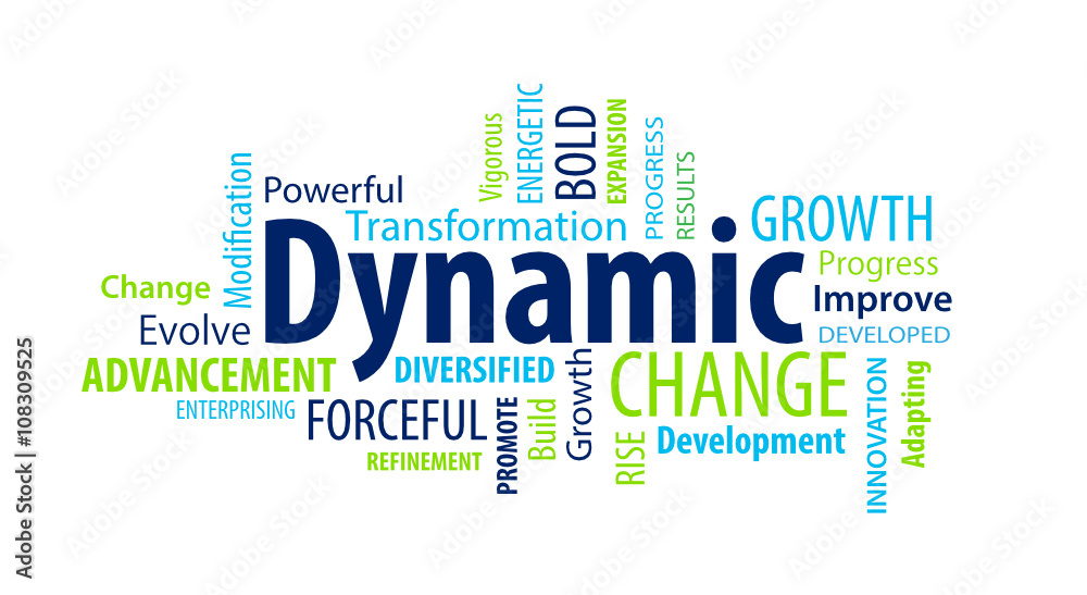 Obraz premium Dynamic