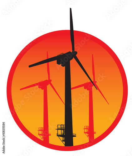 wind generator vector