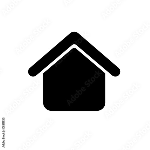 home black simple icon