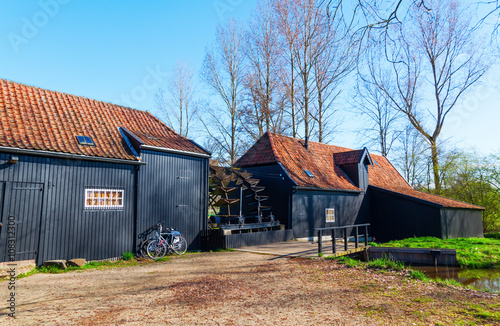 Watermill at Kollen in The Netherlands