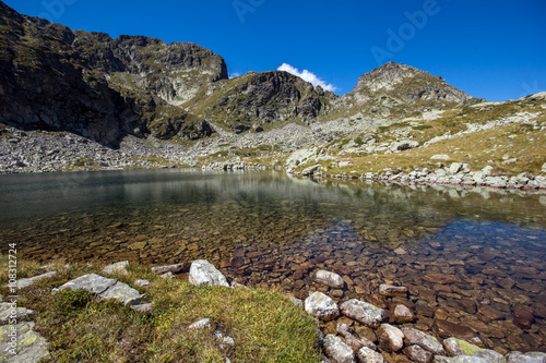 Amazing view of Elenski lakes, Rila Mountain, Bulgaria