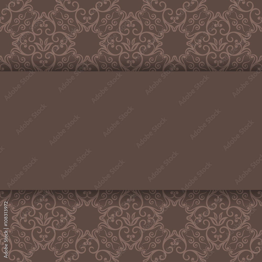 Floral Background Template 