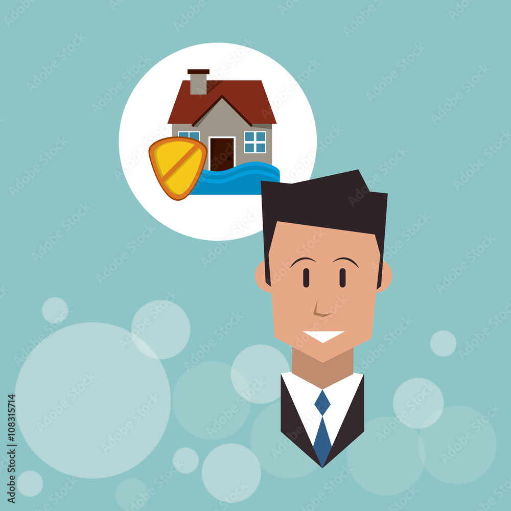 Illustration design of insurance, editable vecctor Illustration design of insurance, editable vecctor