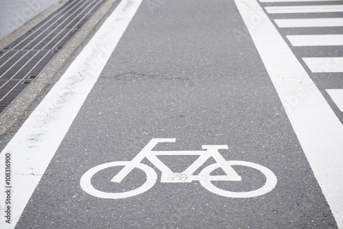 bike lane on the road